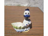 old porcelain figure figurine duck duck