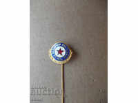 Radnicki Kragujevac Football Badge 1969 Anniversary Soccer Badge