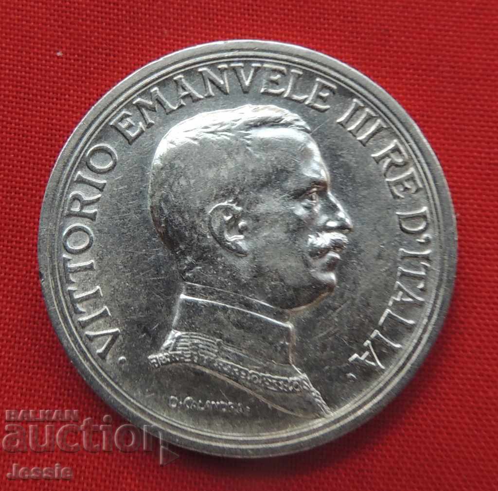 2 Lire 1914 R Italy AA - Silver - QUALITY COMPARE & RATE with price 53.55 BGN | € 27.38 2 Lire 1914 R Italy AA - Silver - QUALITY COMPARE & RATE with price 53.55 BGN | € 27.38