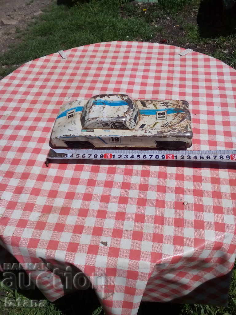 Old metal car, trolley - 7