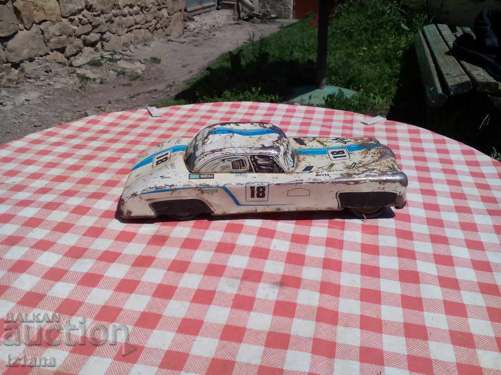 Old metal car, trolley