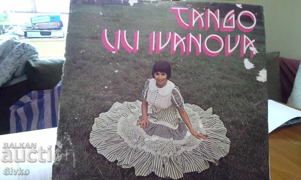 Placa de gramofon Lily Ivanova Tango