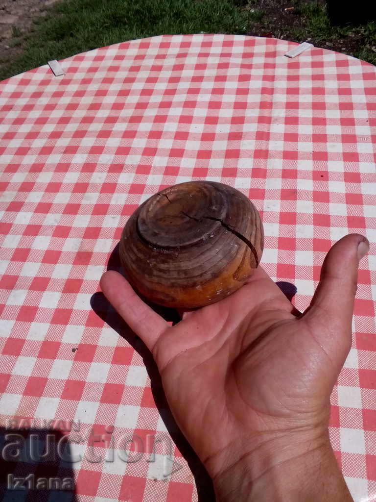 Παράδοση Παλιό ξύλινο τασάκι Παράδοση Παλιό ξύλινο τασάκι