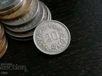 Νόμισμα - Ελβετία - 20 ρουπίες 1960; σειρά Β
