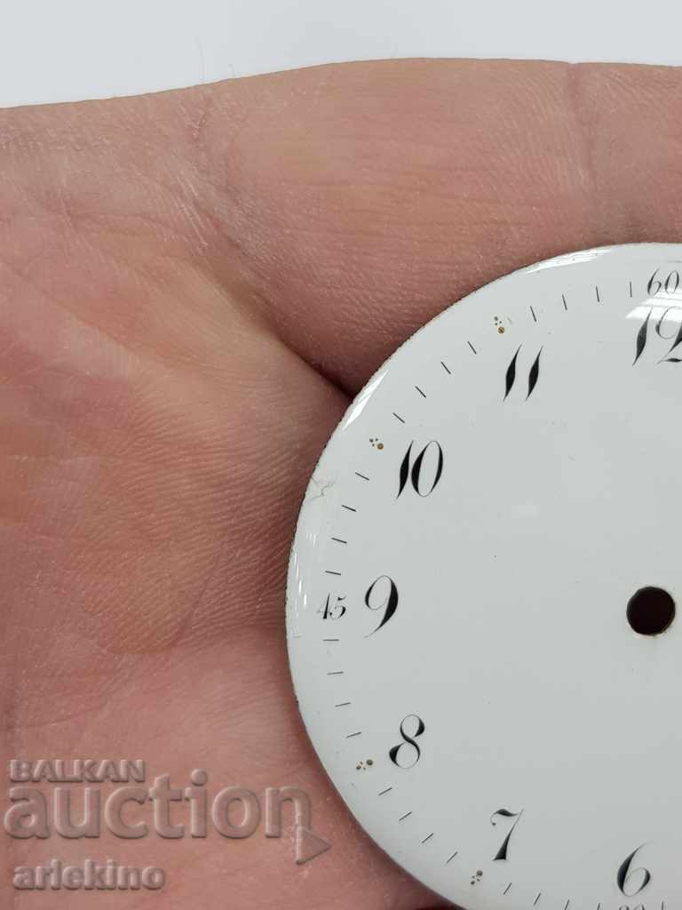 Licitație Cadran rar, masiv, timpuriu, pentru ceas de buzunar, secolul al XIX-lea