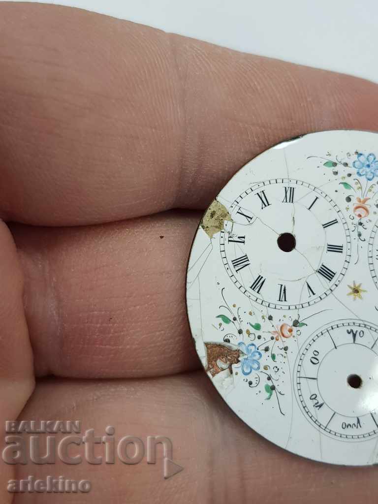 Δημοπρασία Ένα σπάνιο πρωτότυπο καντράν για ένα τουρκικό ρολόι του 19ου αιώνα Δημοπρασία Ένα σπάνιο πρωτότυπο καντράν για ένα τουρκικό ρολόι του 19ου αιώνα