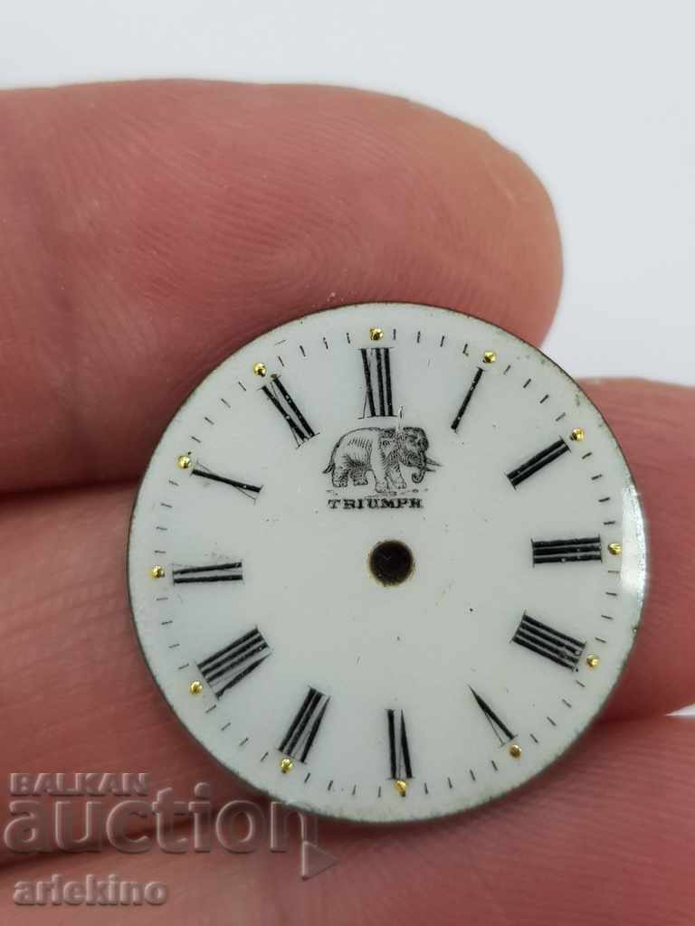 Auction Original old TRIUMPH watch dial Auction Original old TRIUMPH watch dial