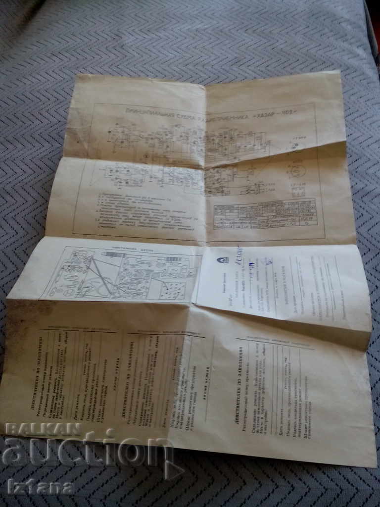 Delivery of Operating Instructions Radio Hazard 402 Delivery of Operating Instructions Radio Hazard 402