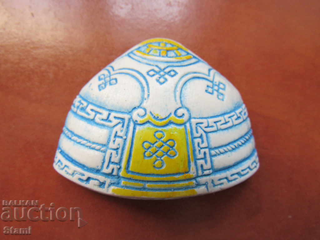 Authentic 3D Yurt magnet, Mongolia-series-18 with price 8.00 BGN | € 4.09 Authentic 3D Yurt magnet, Mongolia-series-18 with price 8.00 BGN | € 4.09