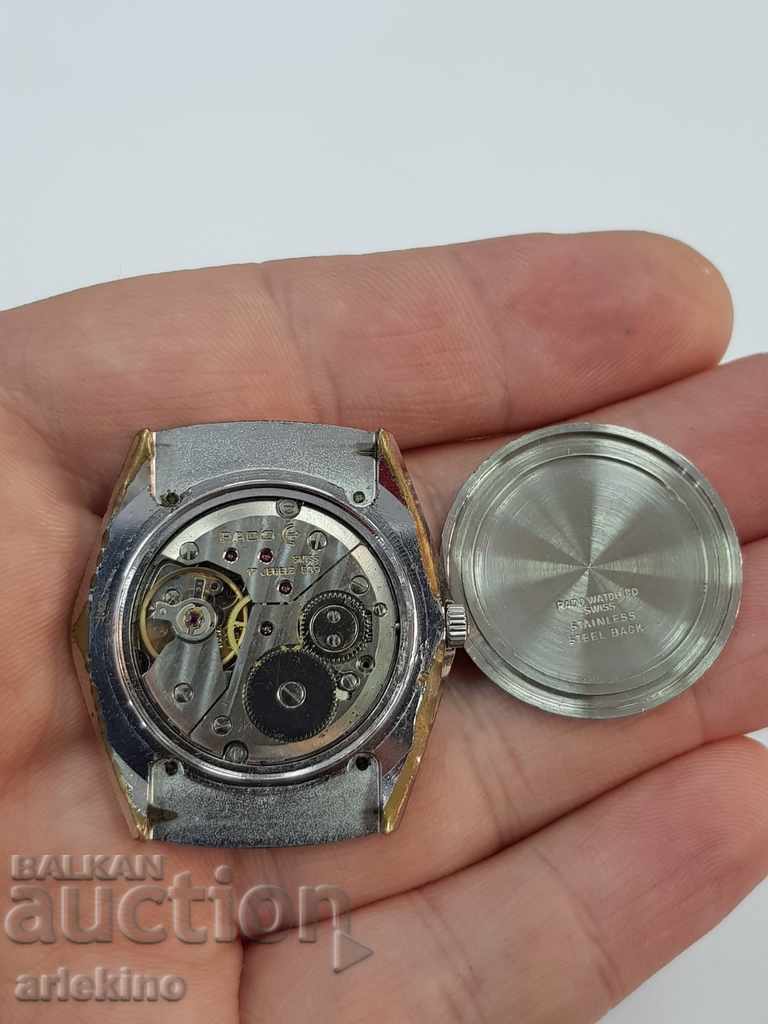 Swiss nickel-plated mens watch RADO ELEGANCE - 7 Swiss nickel-plated mens watch RADO ELEGANCE - 7