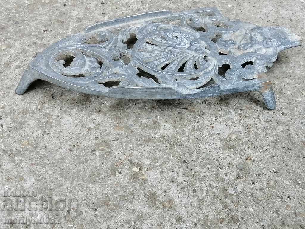 Auction  Figural iron stand RARE