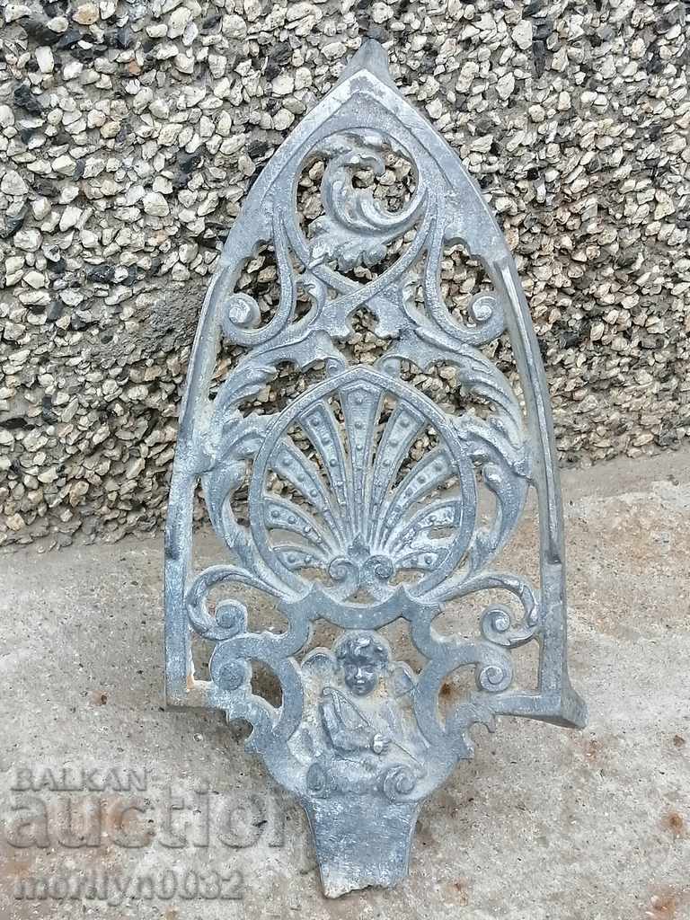 Figural iron stand RARE