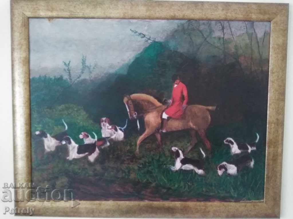 Old oil painting