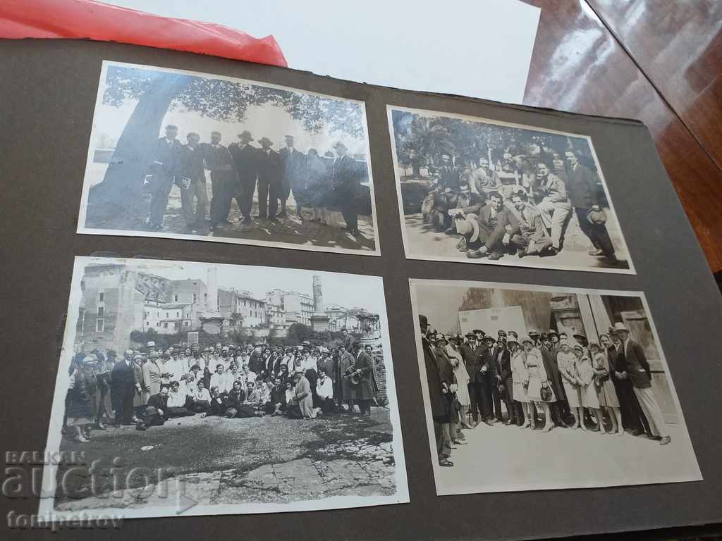 Auction Old album with over 100 photos Auction Old album with over 100 photos