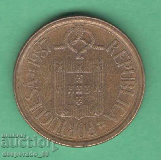 (¯` '• .¸ 10 escudo 1987 PORTUGAL ¸. •' ´¯) with price 1.00 BGN | € 0.51