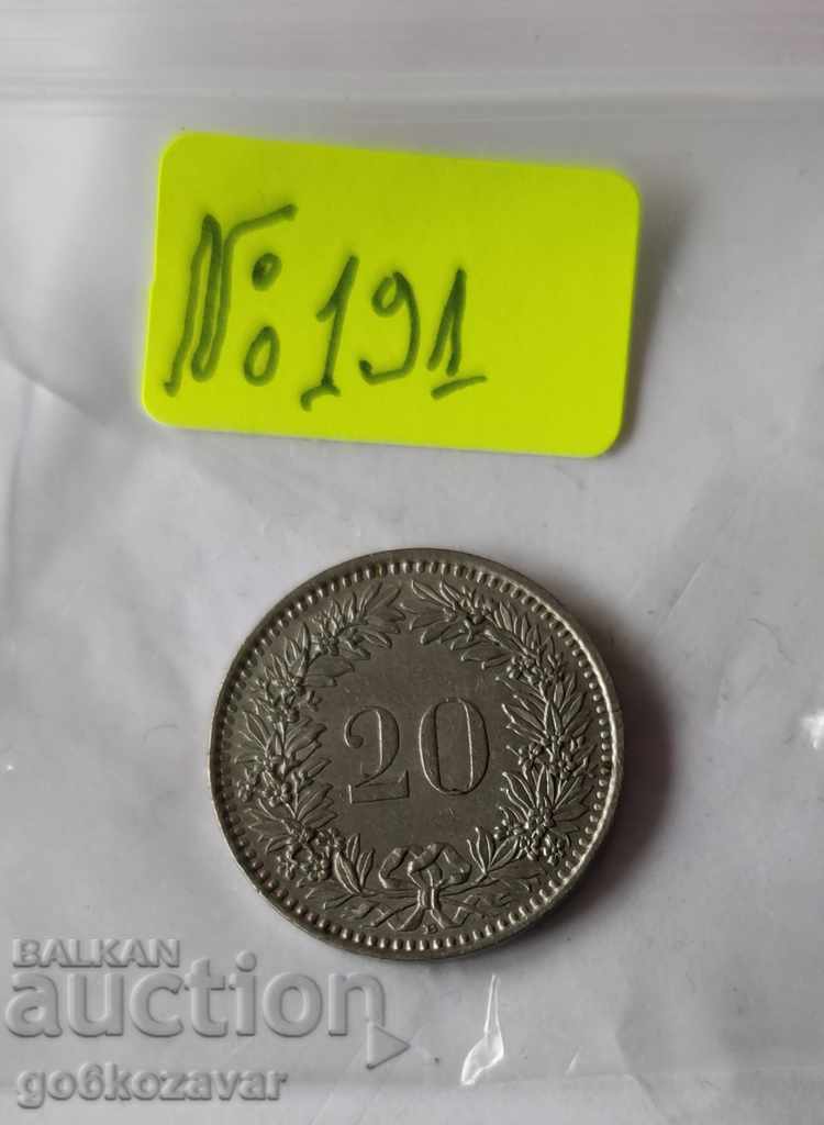 Auction Switzerland 20 rupees 1989 Auction Switzerland 20 rupees 1989