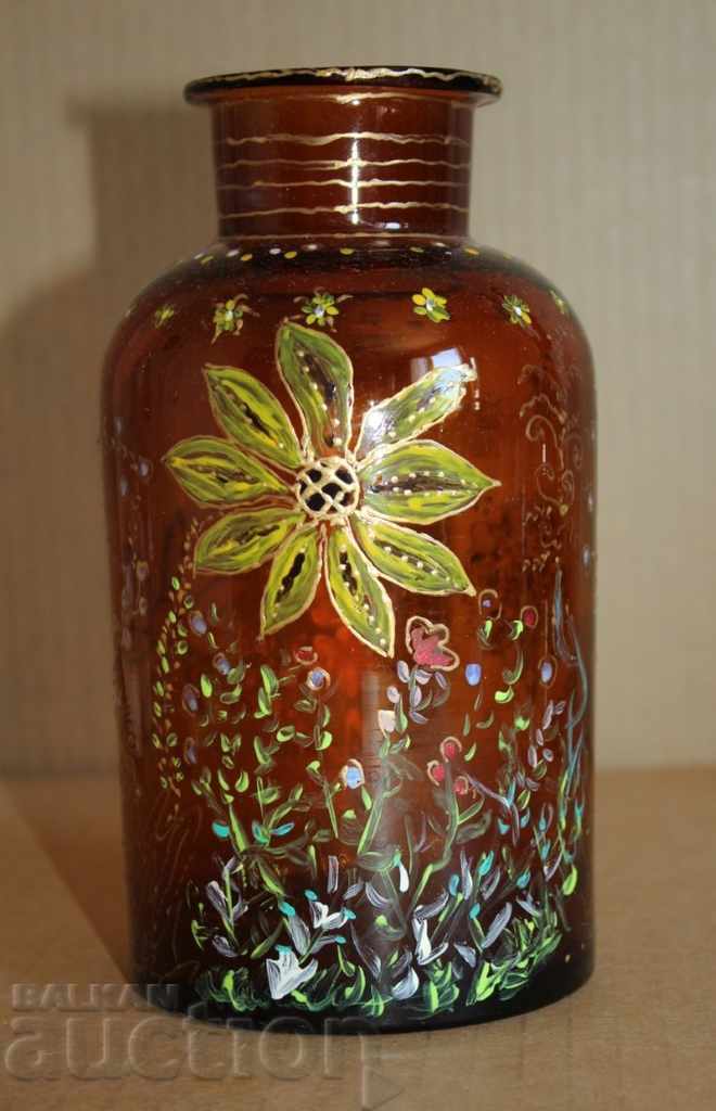 100 YEARS MANUALLY DRAWING BIG BURKAN VASE BOTTLE MORE