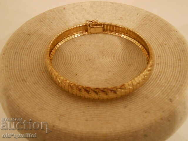 BRACELET, silver with gilding, very impressive - 5 BRACELET, silver with gilding, very impressive - 5