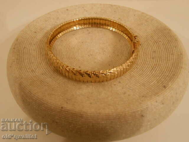 BRACELET, silver with gilding, very impressive - 6 BRACELET, silver with gilding, very impressive - 6