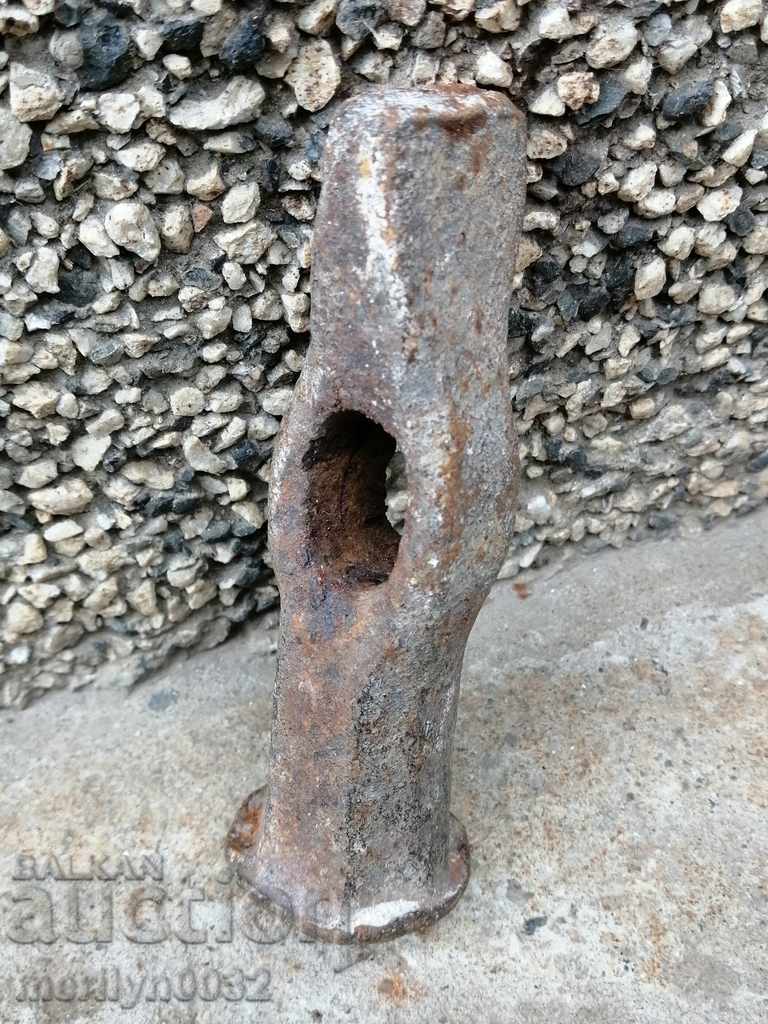 Very old hammer over 100 years, wrought iron old instrument with price 32.00 BGN | € 16.36 Very old hammer over 100 years, wrought iron old instrument with price 32.00 BGN | € 16.36