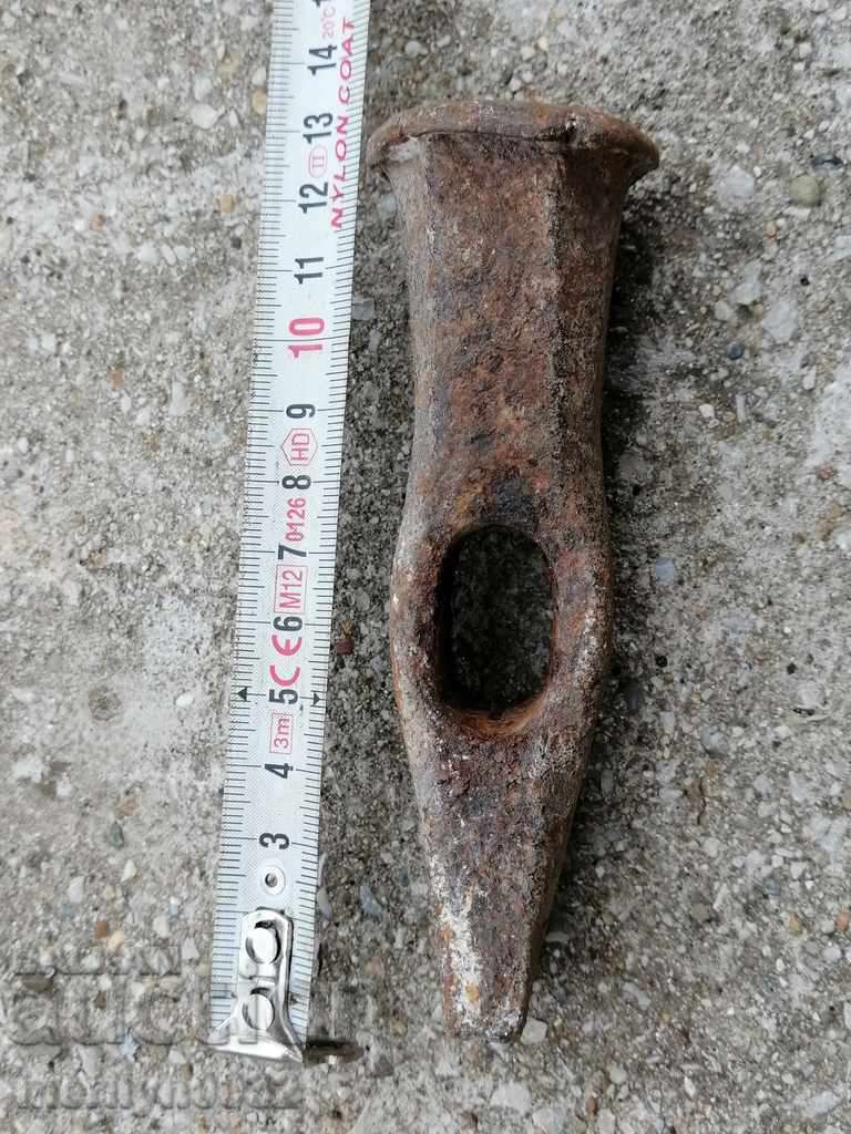 Very old hammer over 100 years, wrought iron old instrument - 5 Very old hammer over 100 years, wrought iron old instrument - 5