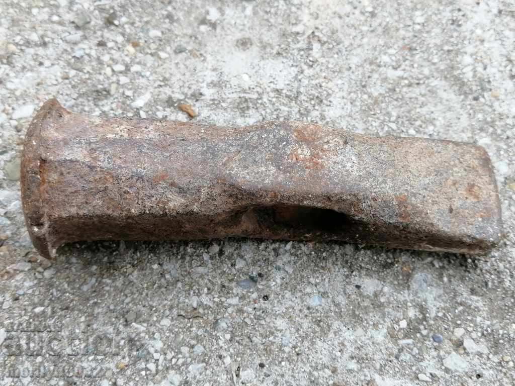 Very old hammer over 100 years, wrought iron old instrument - 6 Very old hammer over 100 years, wrought iron old instrument - 6