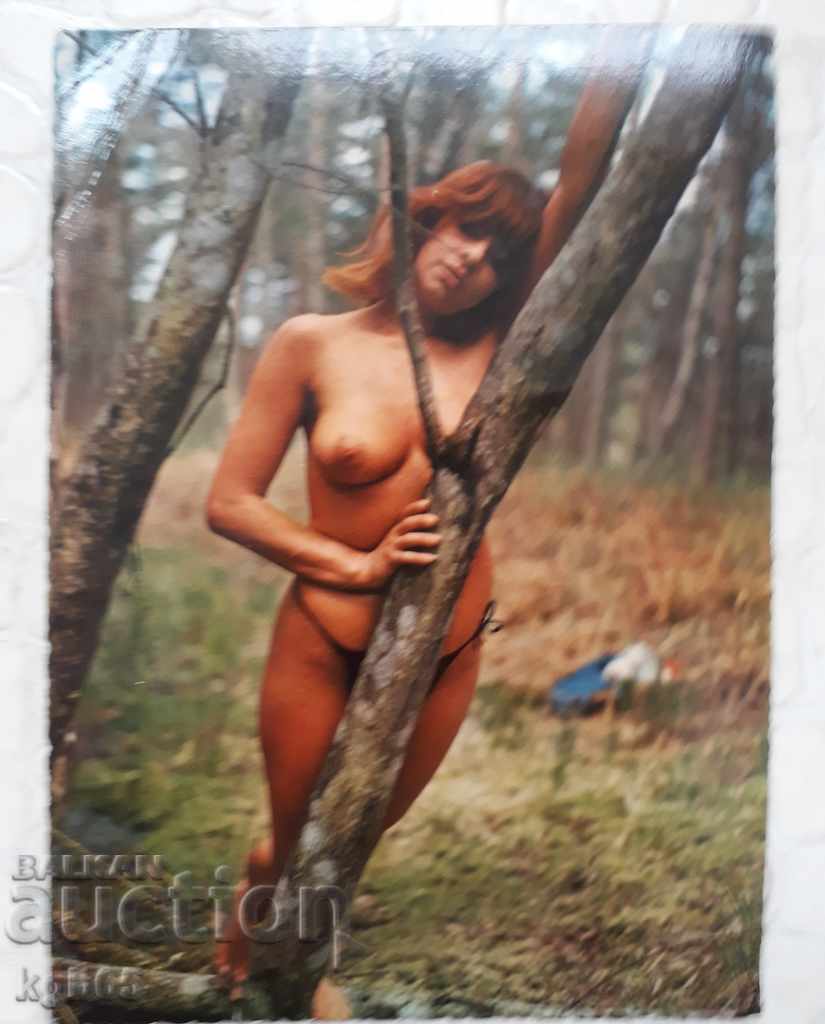 Еротична картичка  Франция  60-те години.
