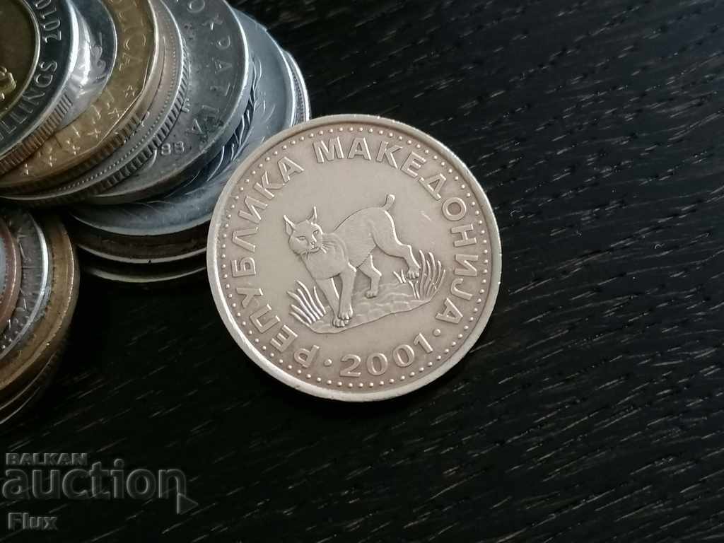 Coin - Macedonia - 5 denars 2001 with price 1.35 BGN | € 0.69 Coin - Macedonia - 5 denars 2001 with price 1.35 BGN | € 0.69
