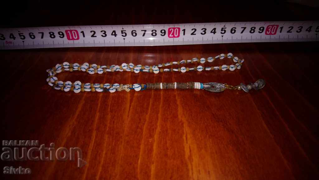 Auction Original necklace made of natural materials Auction Original necklace made of natural materials