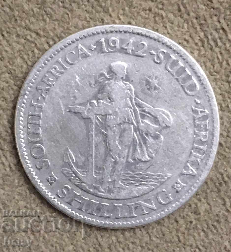 Africa de Sud 1 shilling 1942. (2)
