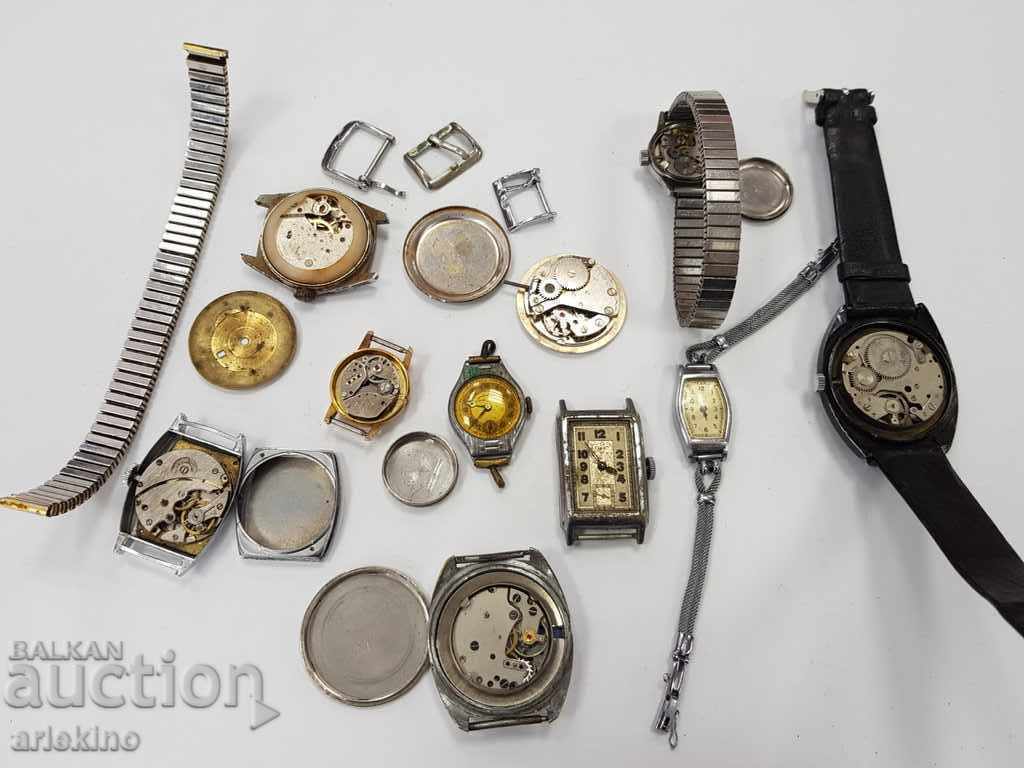 Lot watches and parts men's and women's - 5 Lot watches and parts men's and women's - 5