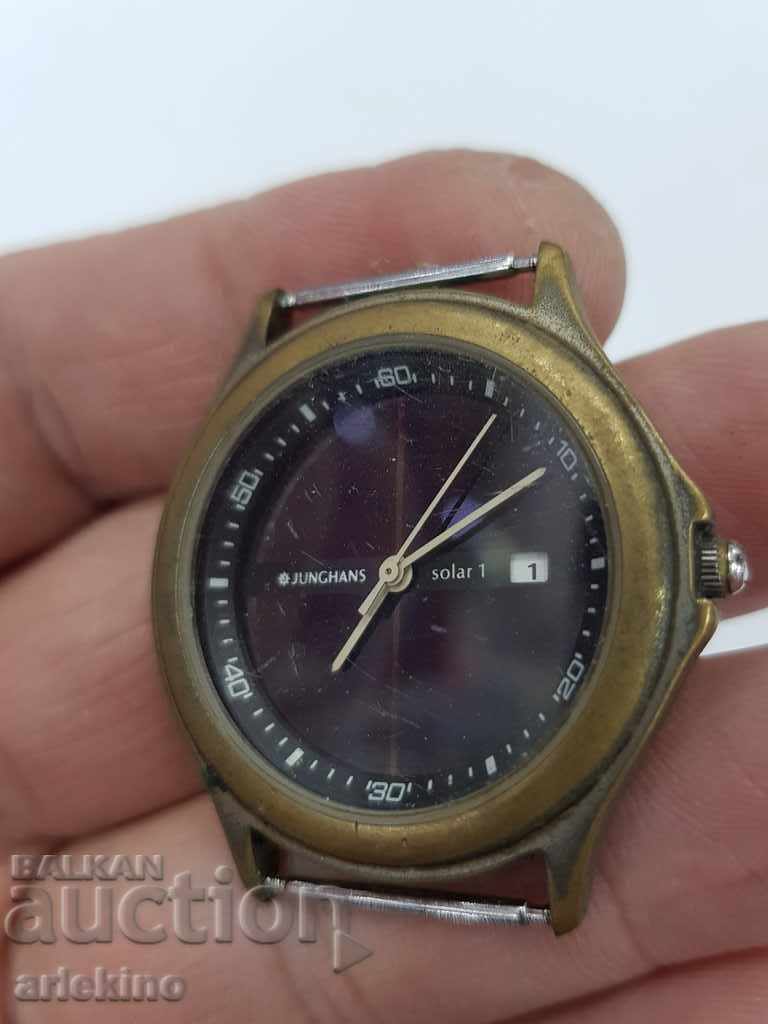 Original men's quartz wristwatch JUNGHANS SOLAR1 with price 10.00 BGN | € 5.11 Original men's quartz wristwatch JUNGHANS SOLAR1 with price 10.00 BGN | € 5.11