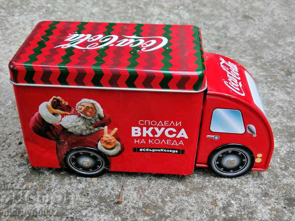 Camion de jucărie Coca Cola