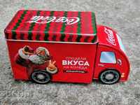 Toy truck truck Coca Cola