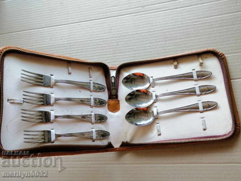 Auction Set of tourist utensils spoons and forks 1300 year Bulgaria Auction Set of tourist utensils spoons and forks 1300 year Bulgaria