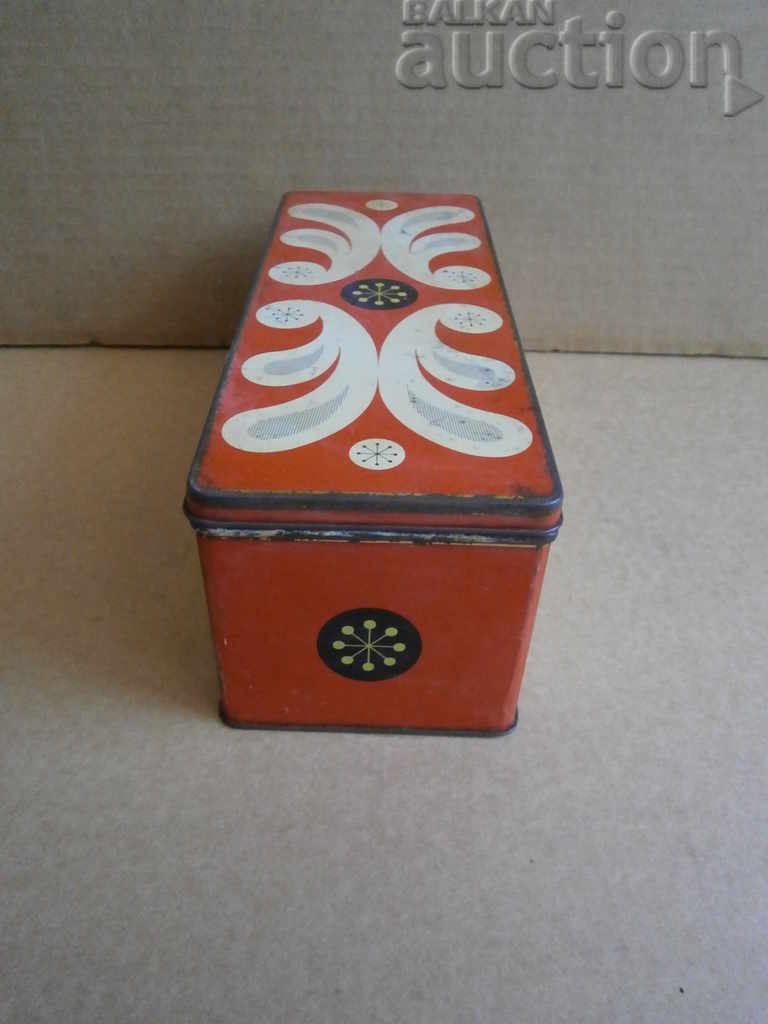 metal tin box for sweets England 40s - 7 metal tin box for sweets England 40s - 7