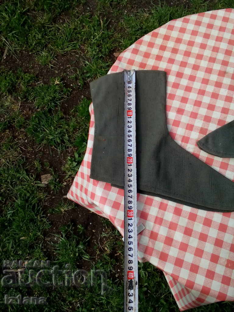 Old tarpaulins, socks - 6