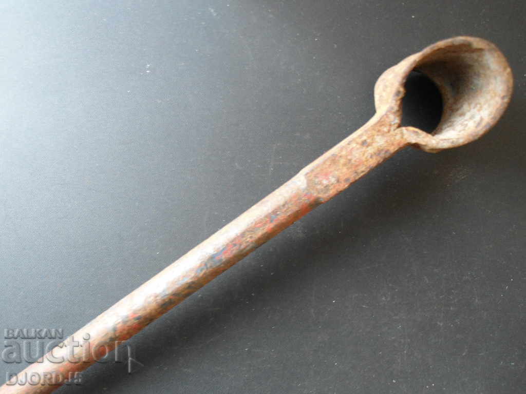 Old drill bit, mattock, numbered - 5 Old drill bit, mattock, numbered - 5