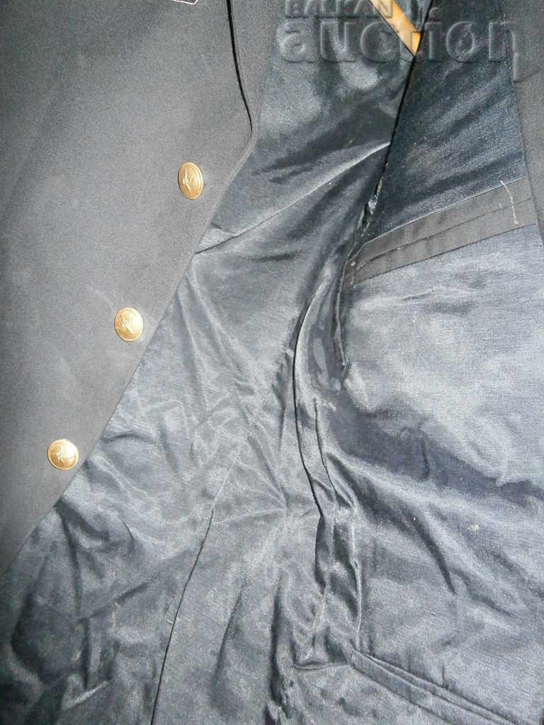 Delivery of Pilot uniform vintage jacket of a pilot aviator Delivery of Pilot uniform vintage jacket of a pilot aviator