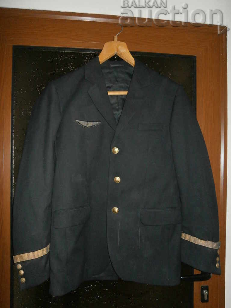 Pilot uniform vintage jacket of a pilot aviator
