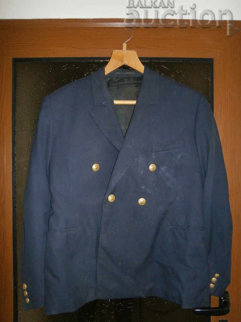 Pilot uniform vintage jacket of a pilot aviator