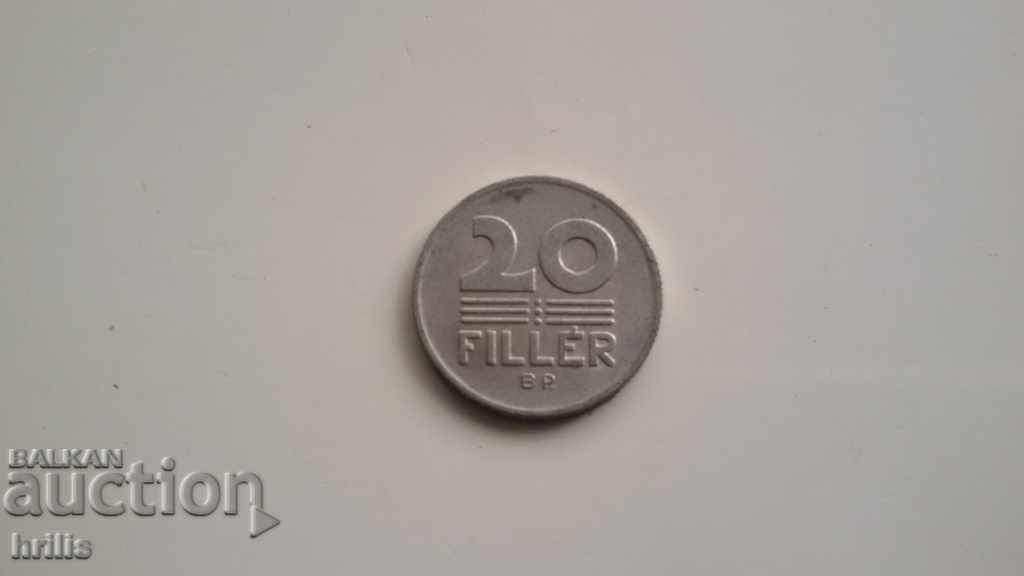 HUNGARY - 20 FILLERS 1979
