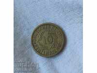 Γερμανία 10 Pfennig 1924