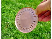 Copper plate, pad 9 cm.