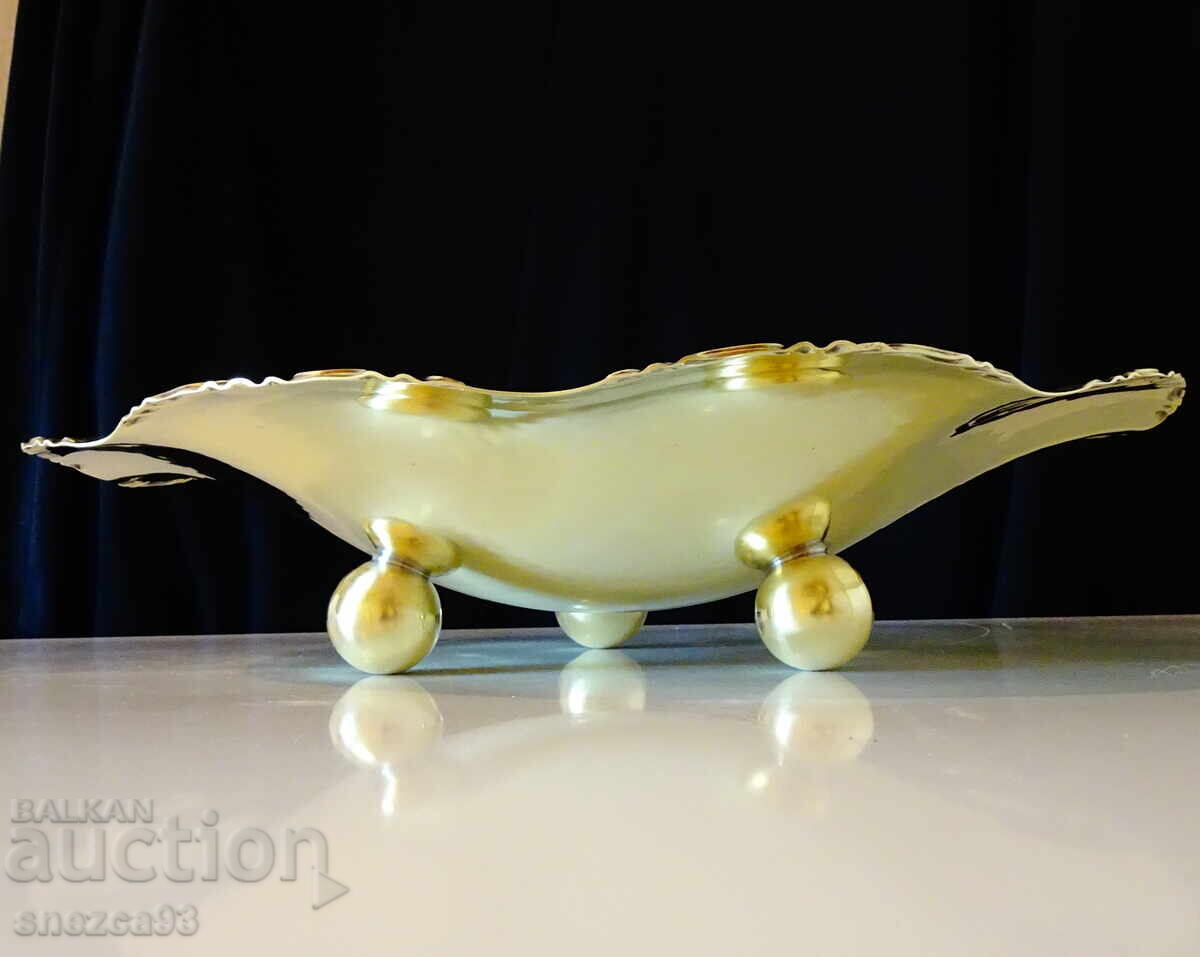 Bronze fruit bowl 31 cm, Quist, baroque with price 79.00 BGN | € 40.39