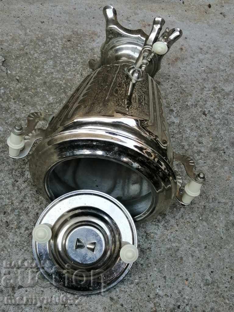 Samovar από τη δεκαετία του '70 του 20ου αιώνα ΕΣΣΔ, τσαγιέρα, σέρβις - 6 Samovar από τη δεκαετία του '70 του 20ου αιώνα ΕΣΣΔ, τσαγιέρα, σέρβις - 6