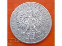 Полша 5 злоти 1934 / рядка година