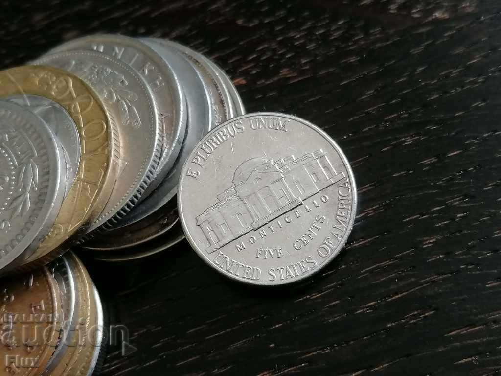 Coin - US - 5 cents 1999