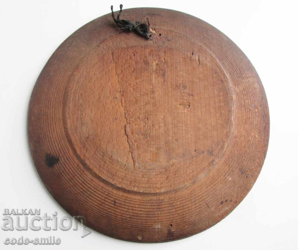 Old Russian picture drawing landscape oil on wooden plate - 6 Old Russian picture drawing landscape oil on wooden plate - 6