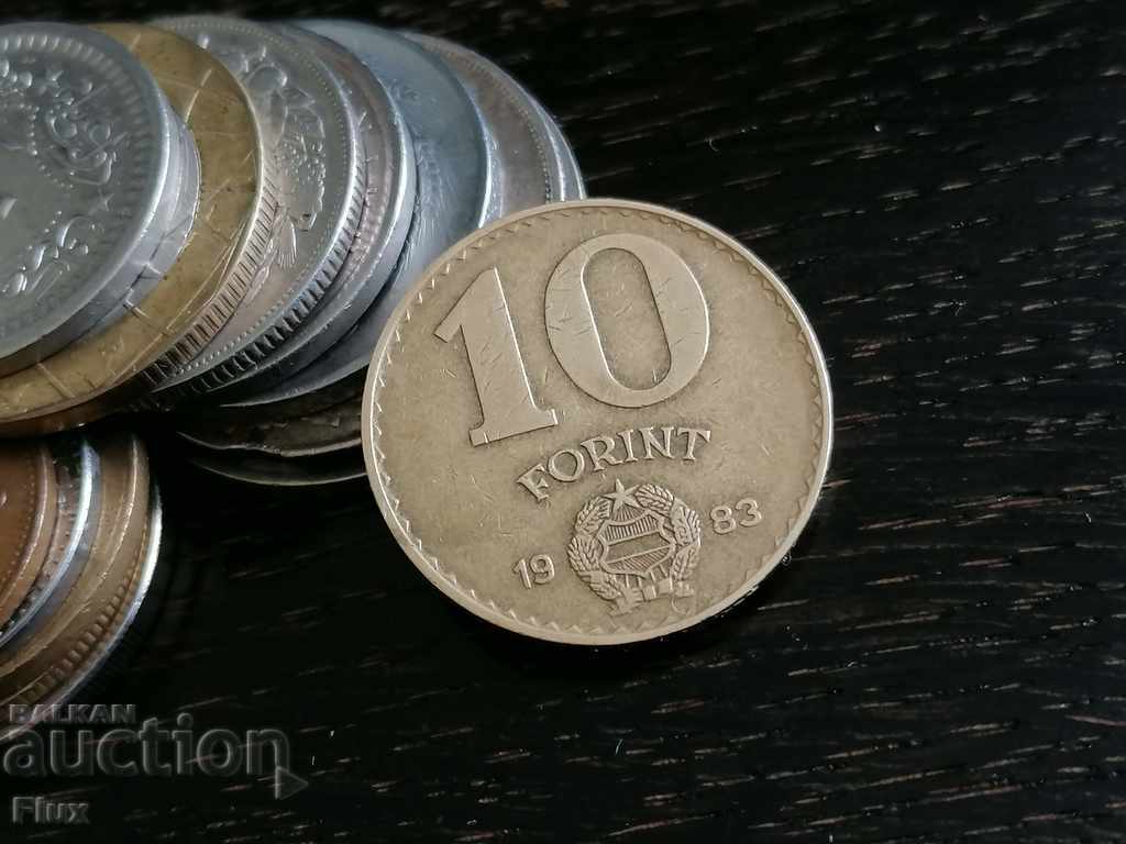 Coin - Hungary - 10 forints 1983